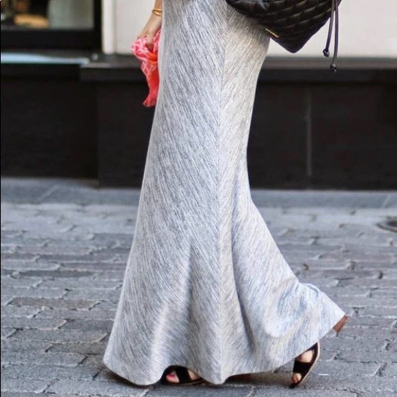 Lou & Grey Space Dye Maxi Dress Soft Knit Sleeveless Marled Summer  M - Picture 2 of 11